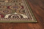 KAS Cambridge 7345 Multi Mosaic Panel Area Rug on Sale