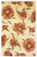 KAS Catalina 0766 Ivory Poppies Area Rug Online Hot Sale