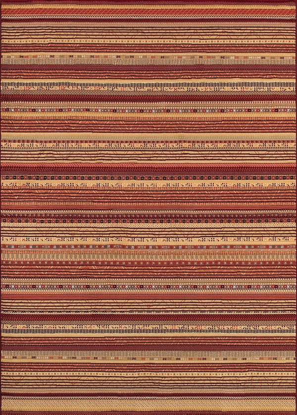 Couristan Cadence Adiago Ruby Cream Area Rug Online now