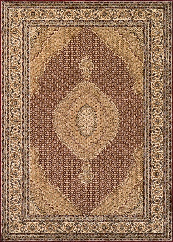 Couristan Antalya Tokat Ruby Cream Area Rug Sale