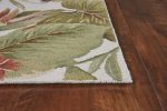 KAS Colonial 1737 Ivory Tropical Paradise Area Rug Hot on Sale