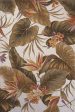 KAS Colonial 1737 Ivory Tropical Paradise Area Rug Hot on Sale