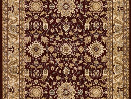 Couristan Anatolia Antique Kashan Red Cream Area Rug For Discount