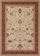 Couristan Antalya Manisa Cream Ruby Area Rug on Sale