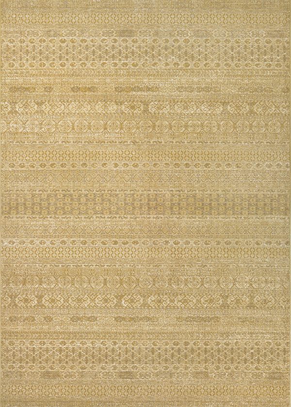 Couristan Cadence Timpani Tan Gold Area Rug Online now