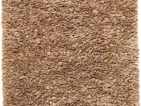 JazzyFloors Paper Shag 0454 Mocha Area Rug For Cheap