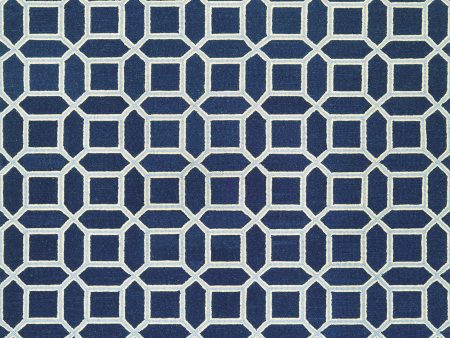 Couristan Bowery Havemeyer Sapphire Sky Blue Area Rug Sale