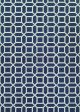 Couristan Bowery Havemeyer Sapphire Sky Blue Area Rug Sale