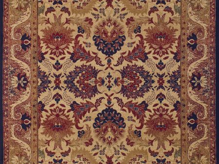 Couristan Anatolia Royal Plume Navy Port Area Rug Fashion