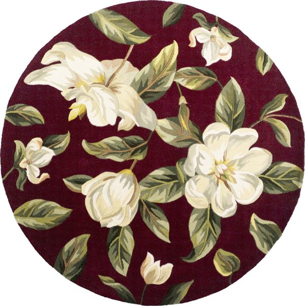 KAS Catalina 0760 Red Magnolia Area Rug Online now