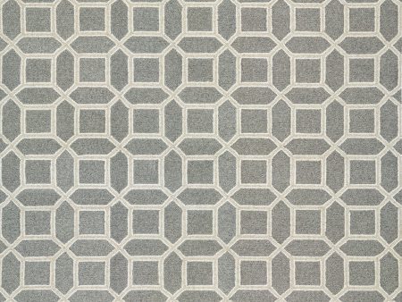 Couristan Bowery Havemeyer Charcoal Grey Area Rug on Sale