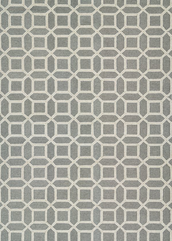 Couristan Bowery Havemeyer Charcoal Grey Area Rug on Sale