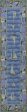 KAS Colonial 1335 Blue Light Houses Area Rug Discount