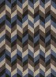 KAS Chelsea 2383 Slate Grey Chevron Area Rug Discount