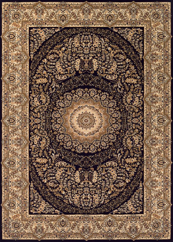 Couristan Antalya Bursa Noir Cream Area Rug Online Sale