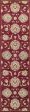 KAS Cambridge 7355 Red Allover Mahal Area Rug Online Sale