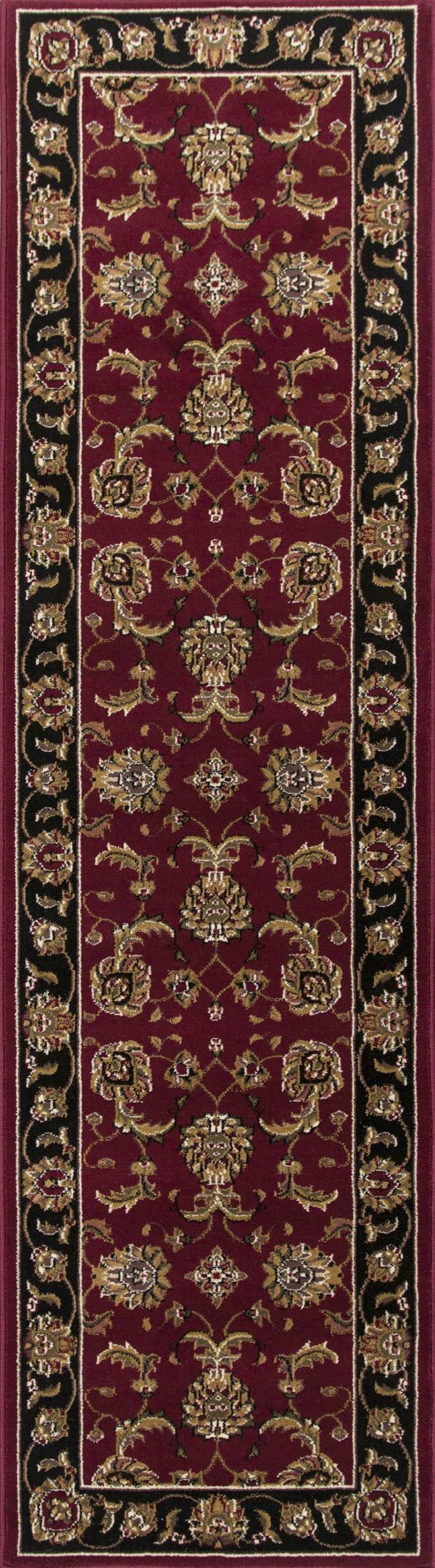 KAS Cambridge 7342 Red Black Bijar Area Rug Cheap