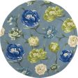 KAS Catalina 0753 Blue Floral Oasis Area Rug Online