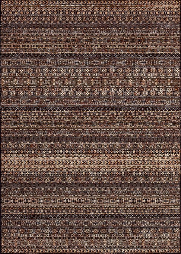 Couristan Cadence Overture Navy Multi Area Rug For Sale