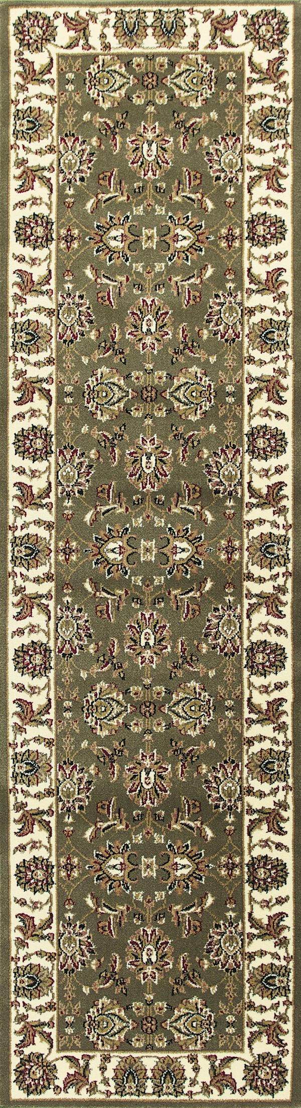 KAS Cambridge 7314 Green Ivory Kashan Area Rug Online Hot Sale