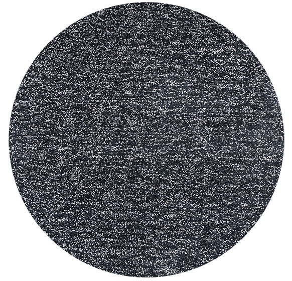 KAS Bliss 1583 Black Heather Shag Area Rug Supply