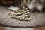 KAS Bliss 1551 Beige Shag Area Rug Sale