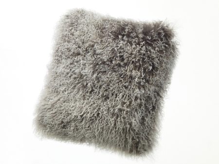 Auskin Luxury Skins Tibetan Sheepskin Cushion Frost Online