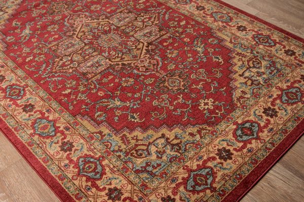 Momeni Ghazni GZ-04 Red Area Rug on Sale