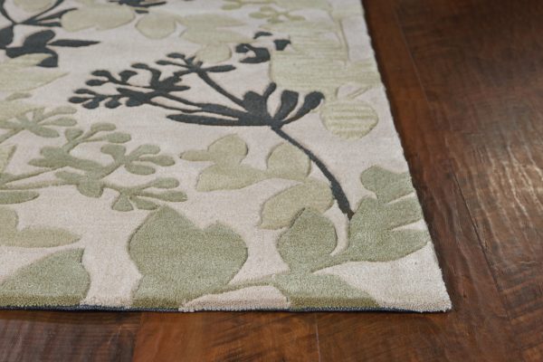 KAS Bali 2821 Ivory Rainforest Area Rug For Discount