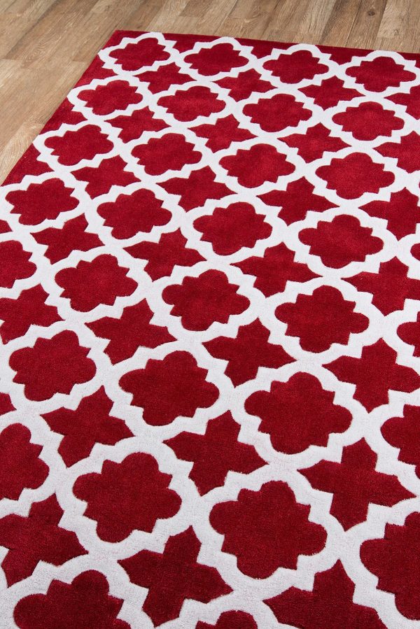 Momeni Bliss BS-26 Red Area Rug Discount