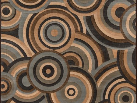 Momeni Dream DR-05 Brown Area Rug Hot on Sale