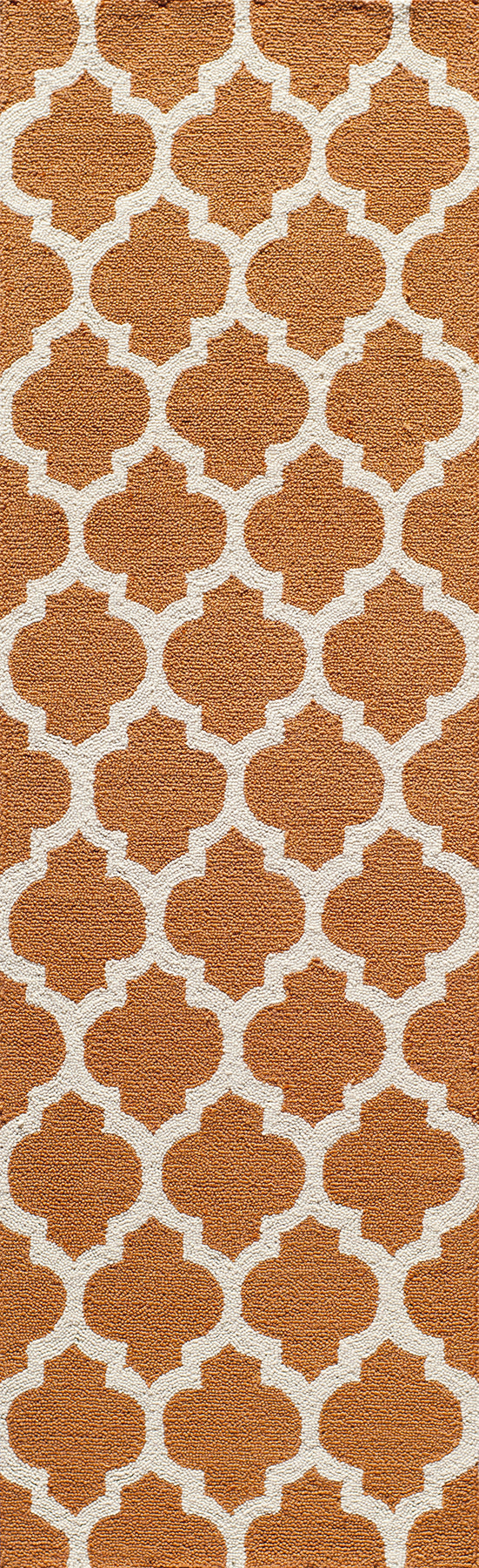 Momeni Geo GEO-4 Pumpkin Area Rug For Sale