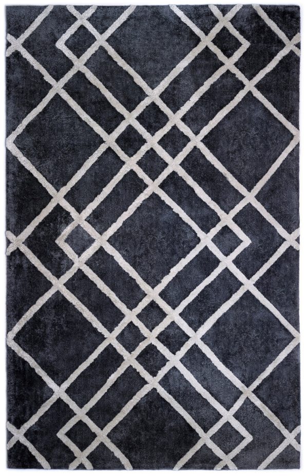 JazzyFloors Astralis 0613 Gray Ivory Area Rug Cheap