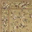 KAS Cambridge 7338 Beige Floral Delight Area Rug Cheap