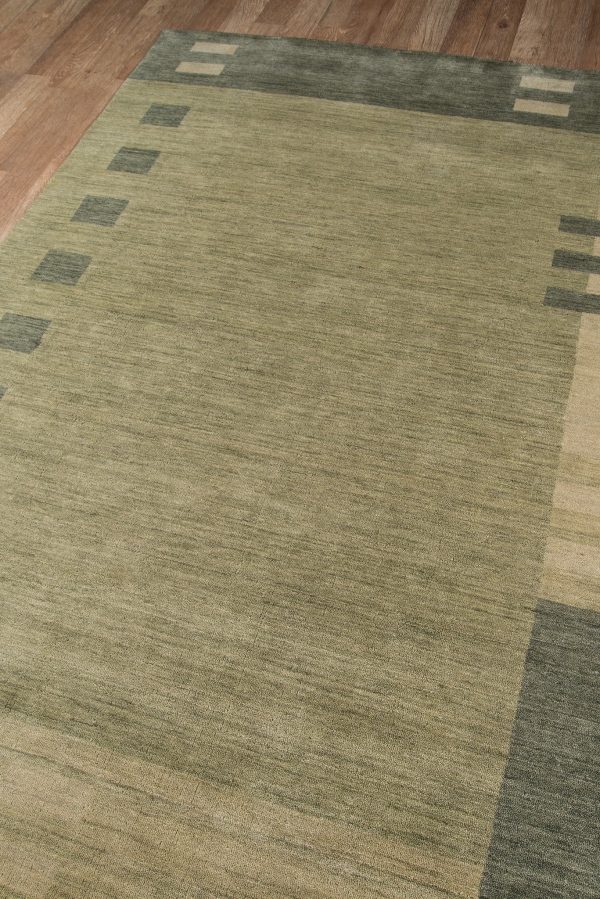 Momeni Gramercy GM-09 Green Area Rug For Sale