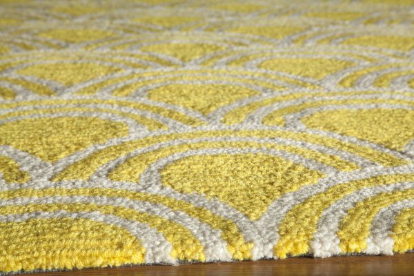 Momeni Geo GEO15 Yellow Area Rug Supply