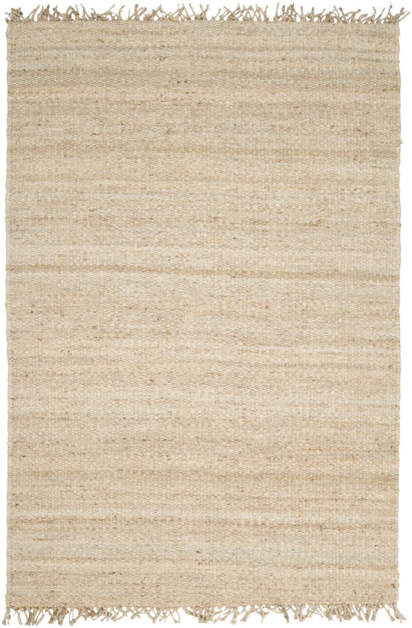 Livabliss Jute Bleached Beige Area Rug Fashion