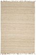 Livabliss Jute Bleached Beige Area Rug Fashion