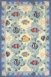 Momeni Coastal CC-01 Blue Area Rug For Sale