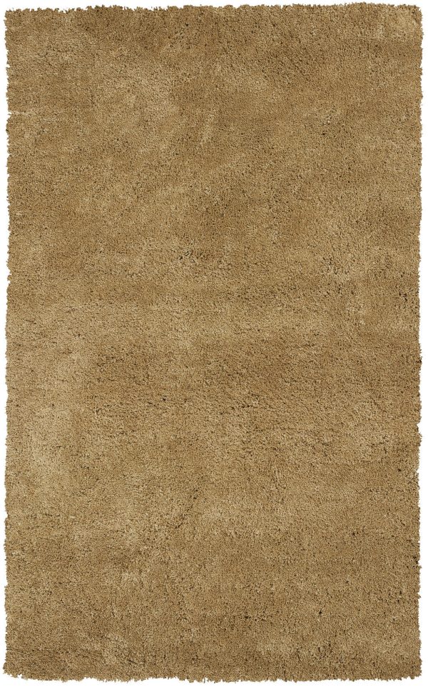 KAS Bliss 1567 Gold Shag Area Rug on Sale