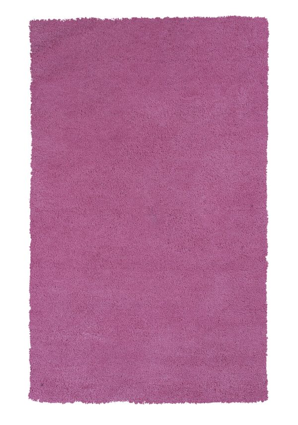 KAS Bliss 1576 Hot Pink Shag Area Rug For Discount