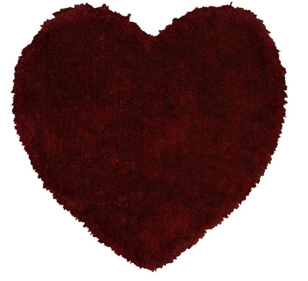 LR Resources Senses 80963 Red Area Rug For Cheap