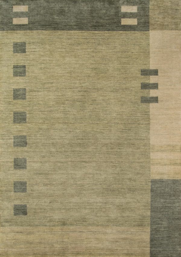 Momeni Gramercy GM-09 Green Area Rug For Sale