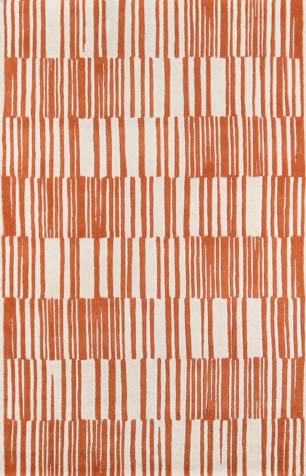 Momeni Delhi DL-49 Orange Area Rug on Sale