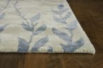 KAS Home 1004 Ivory Tranquility Area Rug by Bob Mackie Online Sale