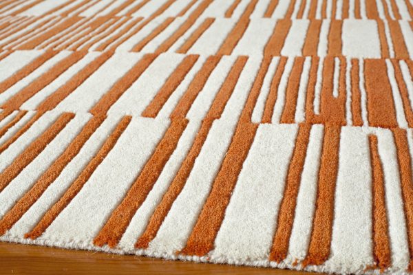 Momeni Delhi DL-49 Orange Area Rug on Sale