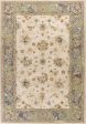 KAS Home Vintage 1304 Sand Seafoam Mahal Area Rug by Bob Mackie Online now