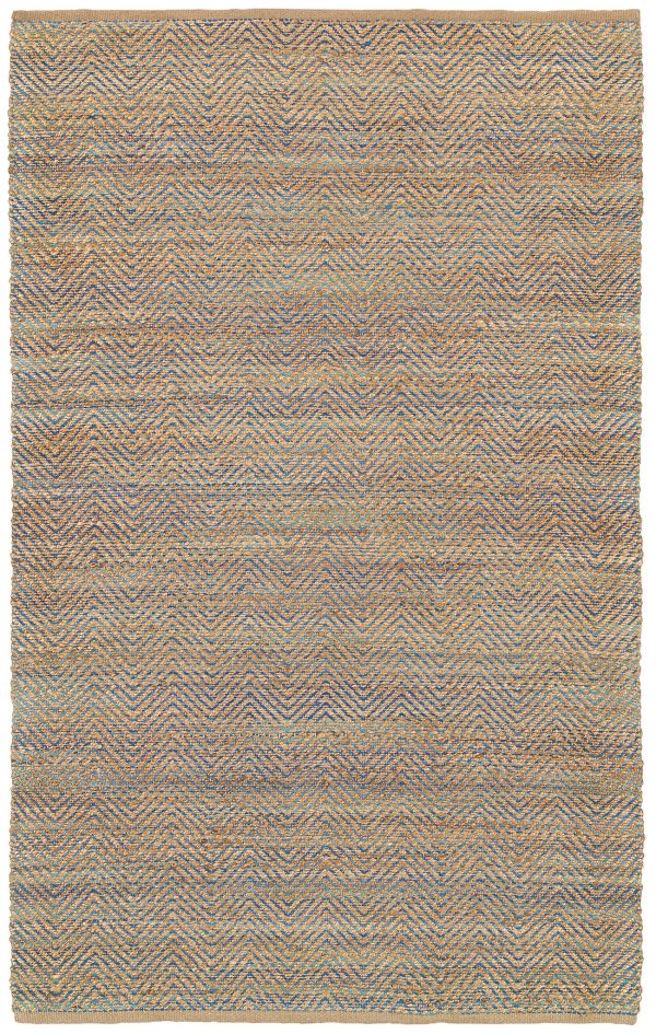 LR Resources Natural Fiber 03322 Blue Area Rug Sale