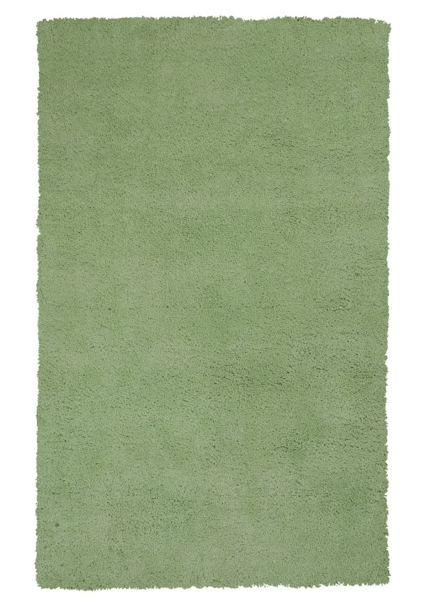 KAS Bliss 1578 Spearmint Green Shag Area Rug Online