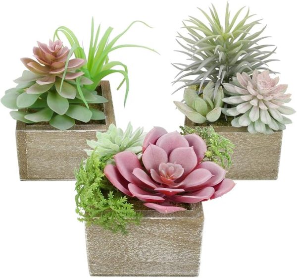 Mingfuxin Artificial Succulents Plants Discount